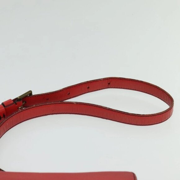 LOUIS VUITTON Epi Saint Cloud GM Shoulder Bag Red M52197 LV Auth 137330 - Picture 11 of 16